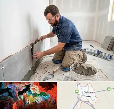 نصب کاشی و سرامیک در دلیجان