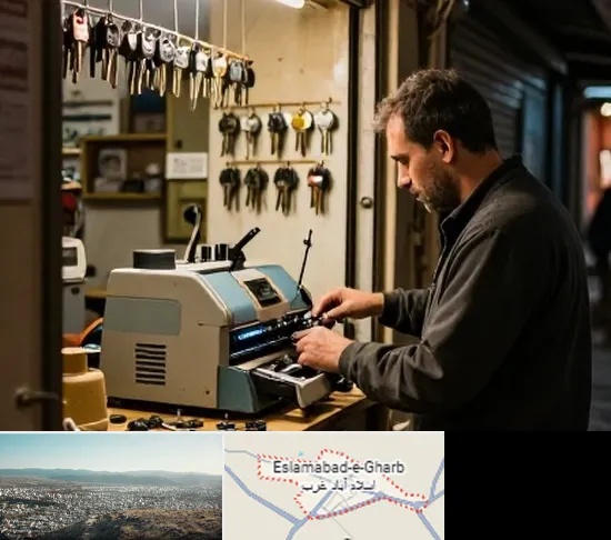 کلید سازی شبانه روزی در اسلام آباد غرب