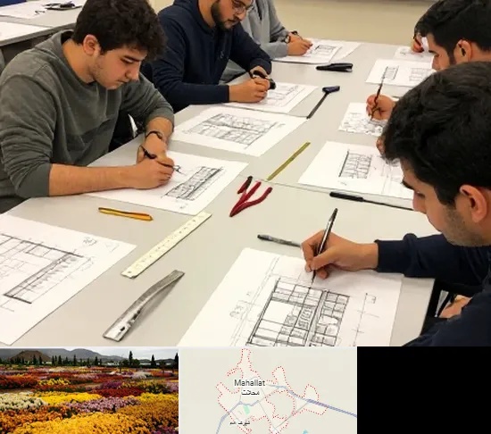 کلاس آمادگی آزمون طراحی معماری در محلات