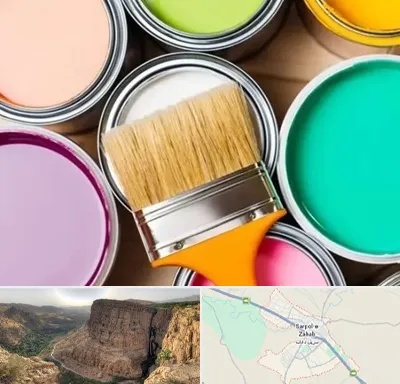 فروش رنگ استخری در سرپل ذهاب