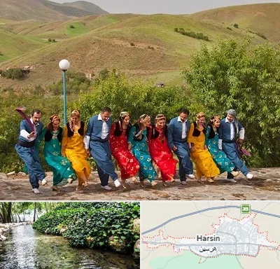 کلاس رقص کردی در هرسین
