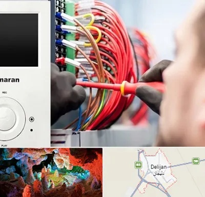 نصاب آنتن مرکزی و دیجیتال در دلیجان