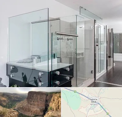 فروشگاه شیشه در سرپل ذهاب