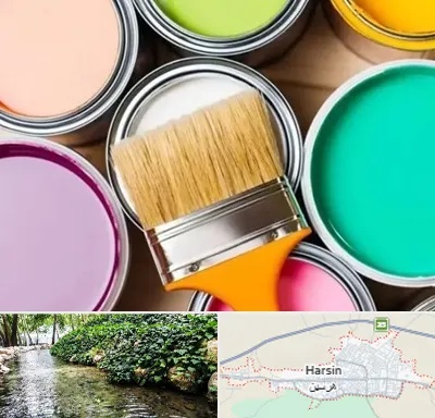 فروش رنگ استخری در هرسین