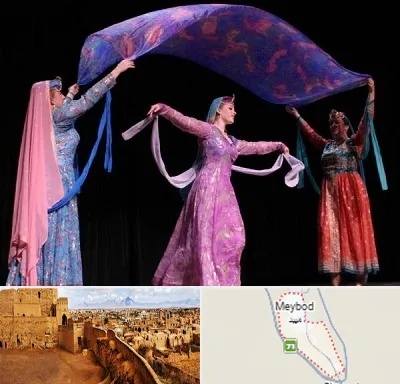 کلاس رقص ایرانی در میبد