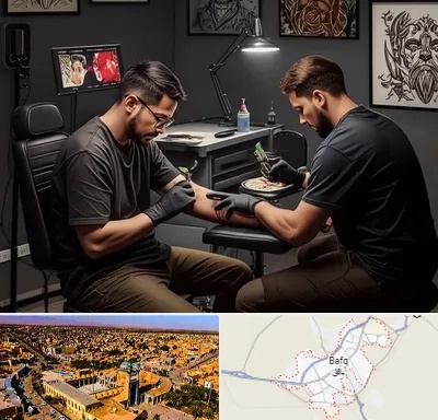 تاتو کار در بافق