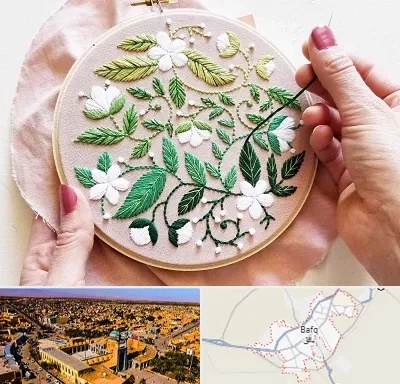 کلاس گلدوزی در بافق
