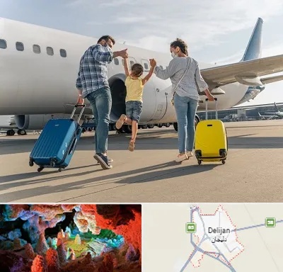 آژانس هواپیمایی در دلیجان