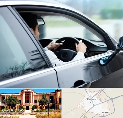 اجاره اتومبیل با راننده در خمین