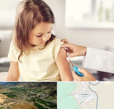 نمونه گیری خون نوزاد و اطفال در اسدآباد