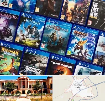 نصب بازی پلی استیشن PS4 در خمین