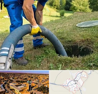 لوله کشی فاضلاب در بافق