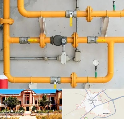 لوله و اتصالات گازی در خمین