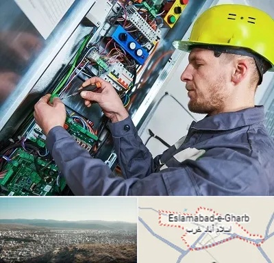 تعمیر برد آسانسور در اسلام آباد غرب