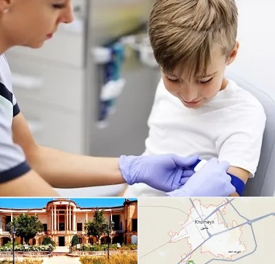آزمایشگاه مخصوص کودکان در خمین