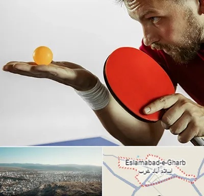 آموزش پینگ پنگ در اسلام آباد غرب