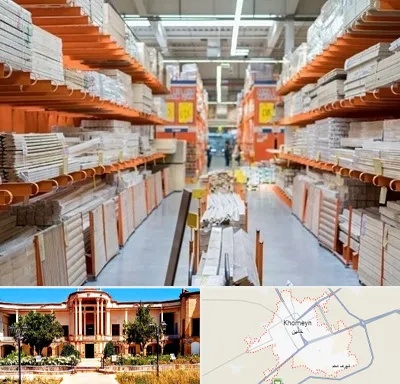 فروشگاه لوازم ساختمانی در خمین