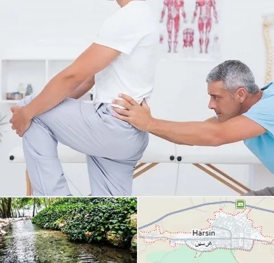 فیزیوتراپی کمردرد در هرسین