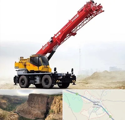 جرثقیل خاور در سرپل ذهاب