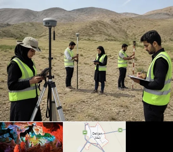 آموزش جامع نقشه برداری زمینی GPS در دلیجان