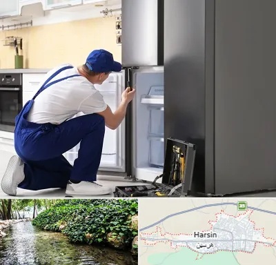 سرویس یخچال در هرسین