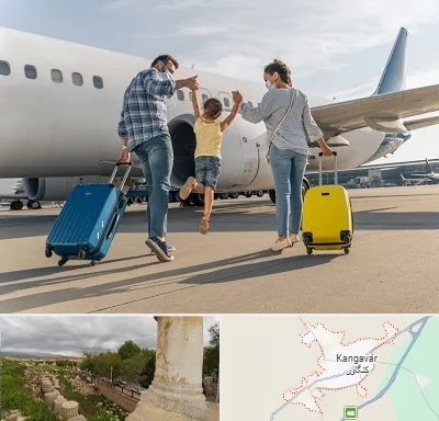 آژانس هواپیمایی در کنگاور