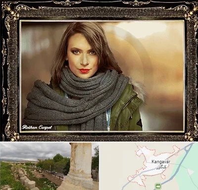 تابلو فرش چهره در کنگاور
