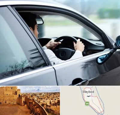 اجاره اتومبیل با راننده در میبد