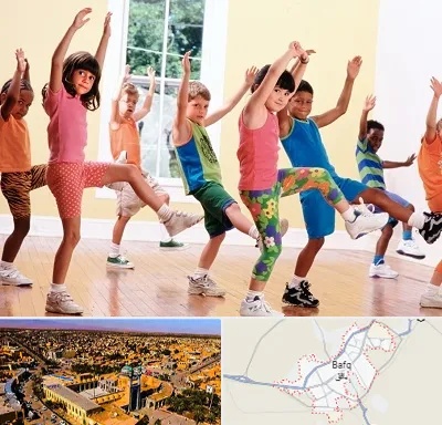 کلاس ایروبیک کودکان در بافق