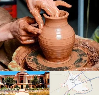 آموزشگاه سفالگری در خمین