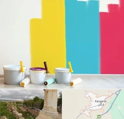 فروش رنگ اکلیریک در کنگاور