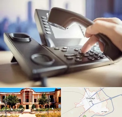 تعمیر تلفن و سانترال در خمین