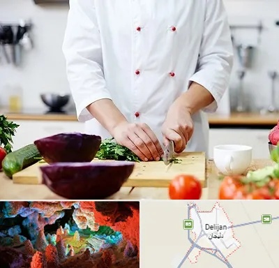 تهیه غذا در دلیجان