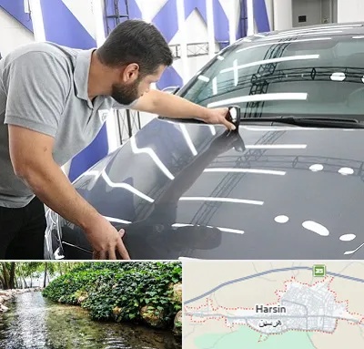 کارشناس رنگ خودرو در هرسین