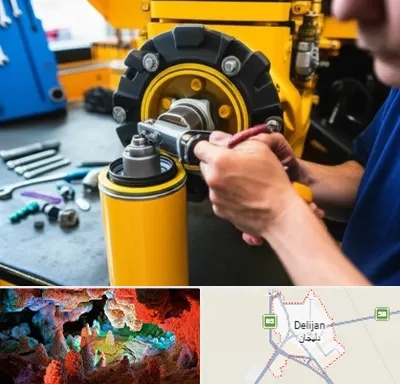 لوازم یدکی کوماتسو در دلیجان