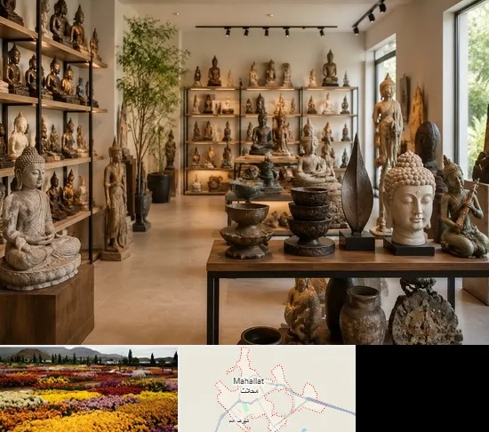 مجسمه فروشی در محلات