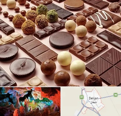 فروشگاه شکلات در دلیجان