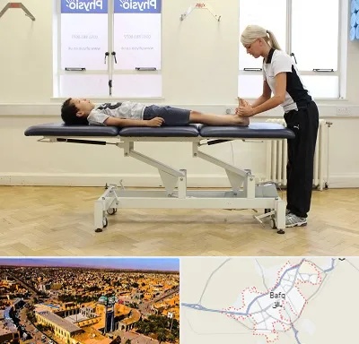 فیزیوتراپی پا در بافق