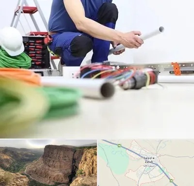 سیم کشی ساختمان در سرپل ذهاب