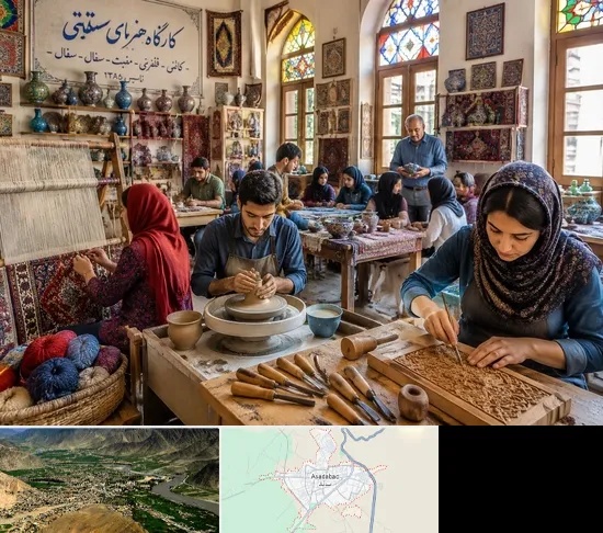 آموزشگاه صنایع دستی در اسدآباد