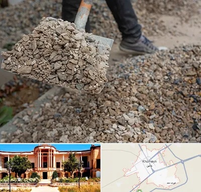 فروش پوکه ساختمانی در خمین