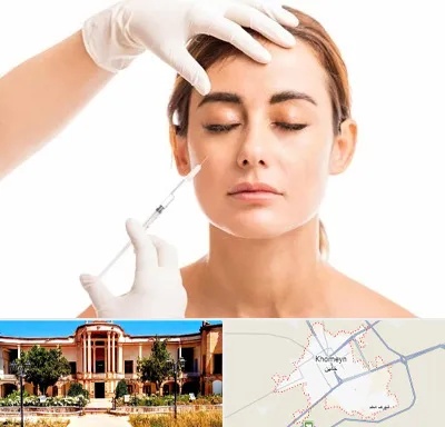 تزریق ژل گونه در خمین