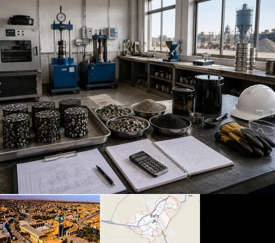 آموزش کارشناس فنی، تولید و اجرای آسفالت در بافق