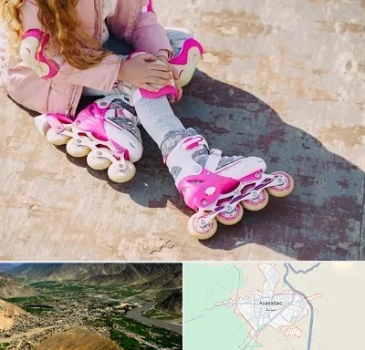 مربی اسکیت در اسدآباد