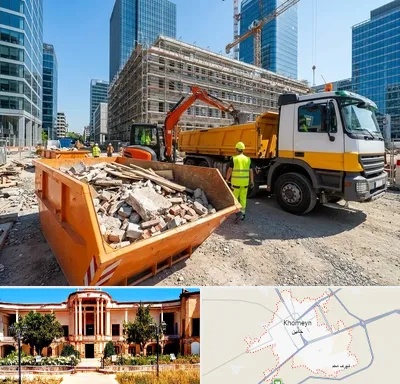 حمل نخاله ساختمانی در خمین