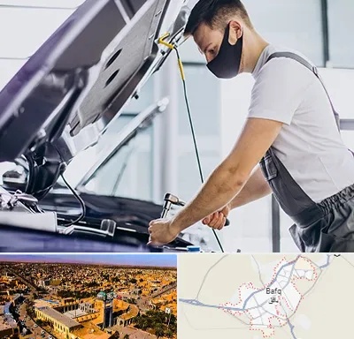 کارشناسی خودرو در محل در بافق