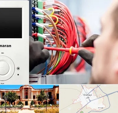 نصاب آنتن مرکزی و دیجیتال در خمین