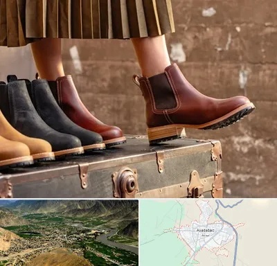 کفش چرم زنانه در اسدآباد