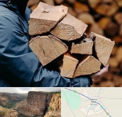 متریال چوبی در سرپل ذهاب