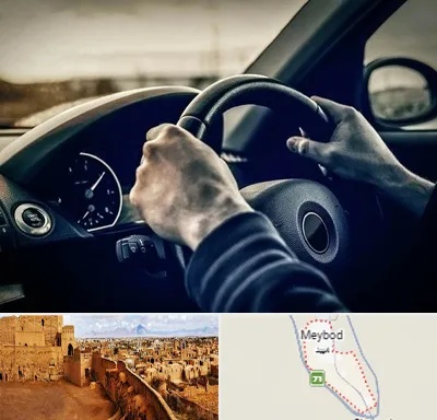 اجاره ماشین با راننده در میبد